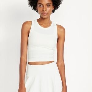 Old Navy • NWT Fluid Seamless Fitted Crop Tank Top